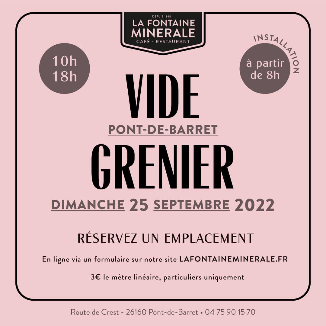 Vide Grenier - 25/09/2022
