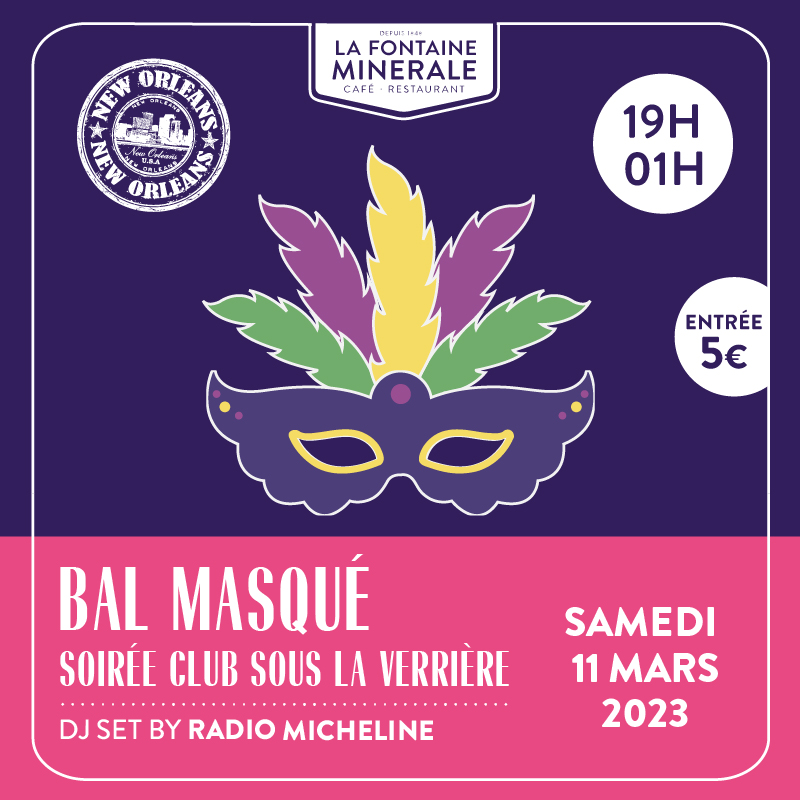 Bal Masqué - 11 mars 2023