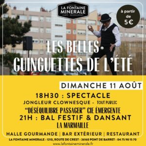 LA GUINGUETTE DU DIMANCHE 11 AOÛT 2024