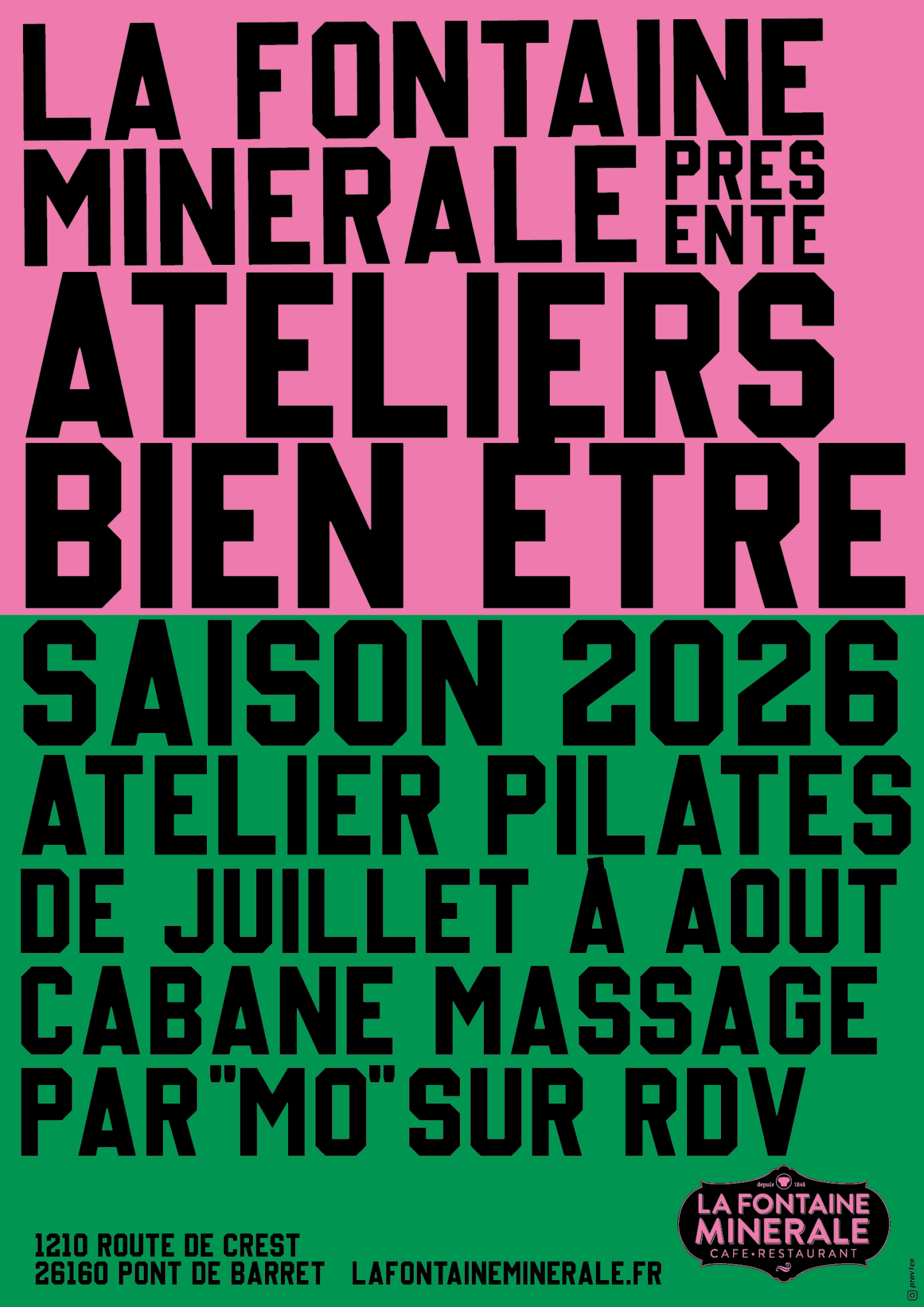 Affiche bien être